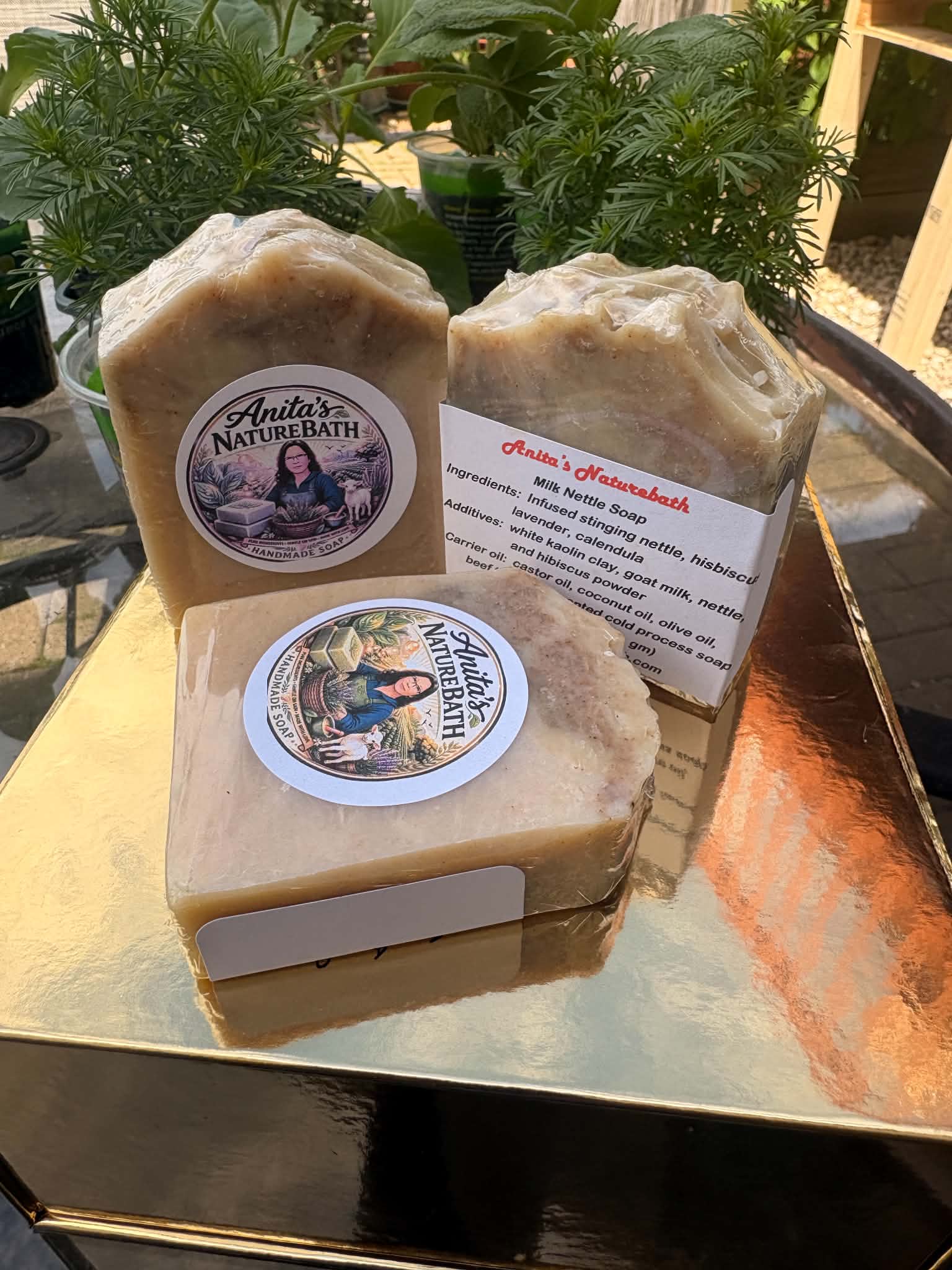 Milk Nettle soap 5 oz