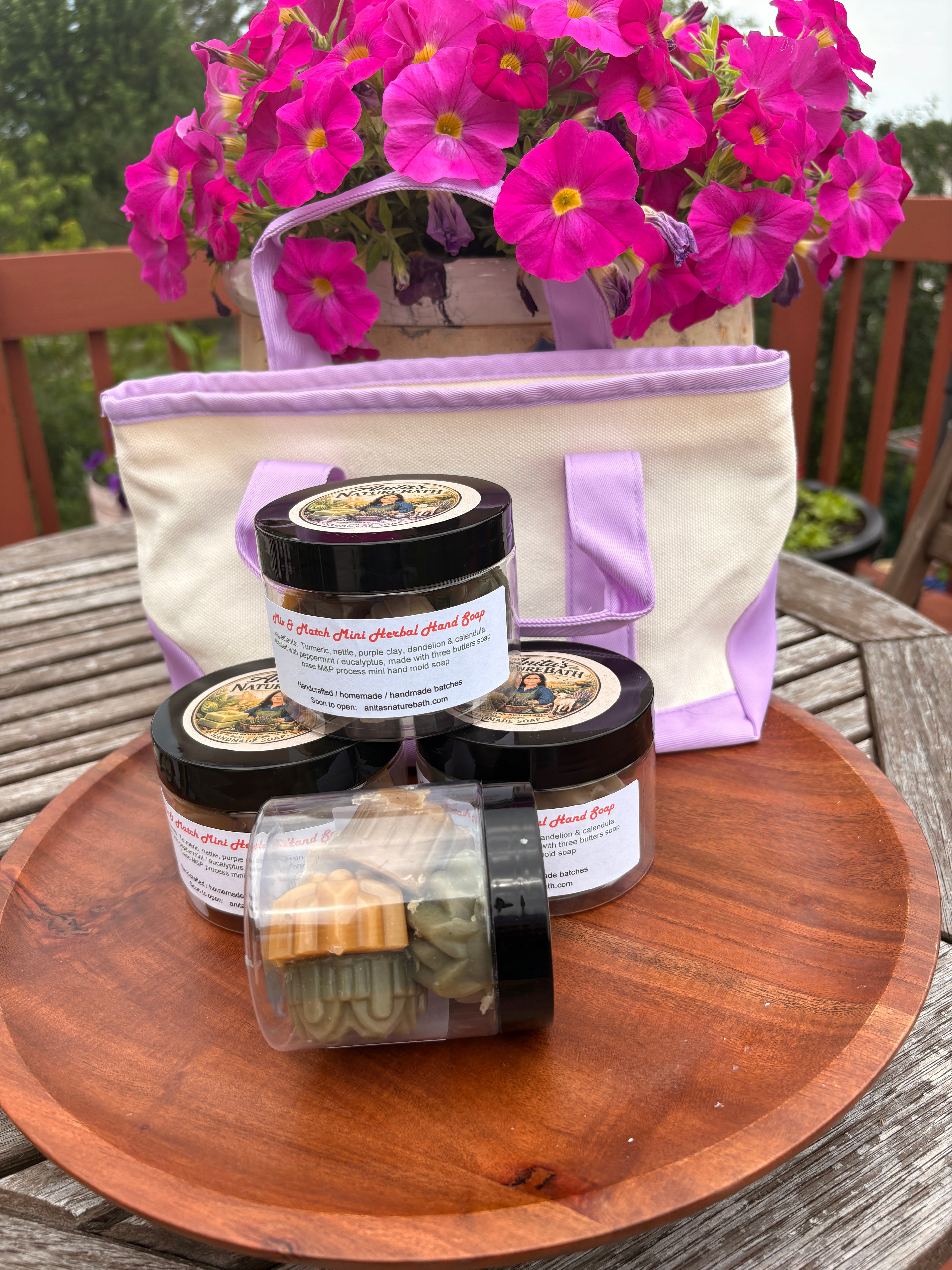 Mix & Match Mini Herbal Hand Soap