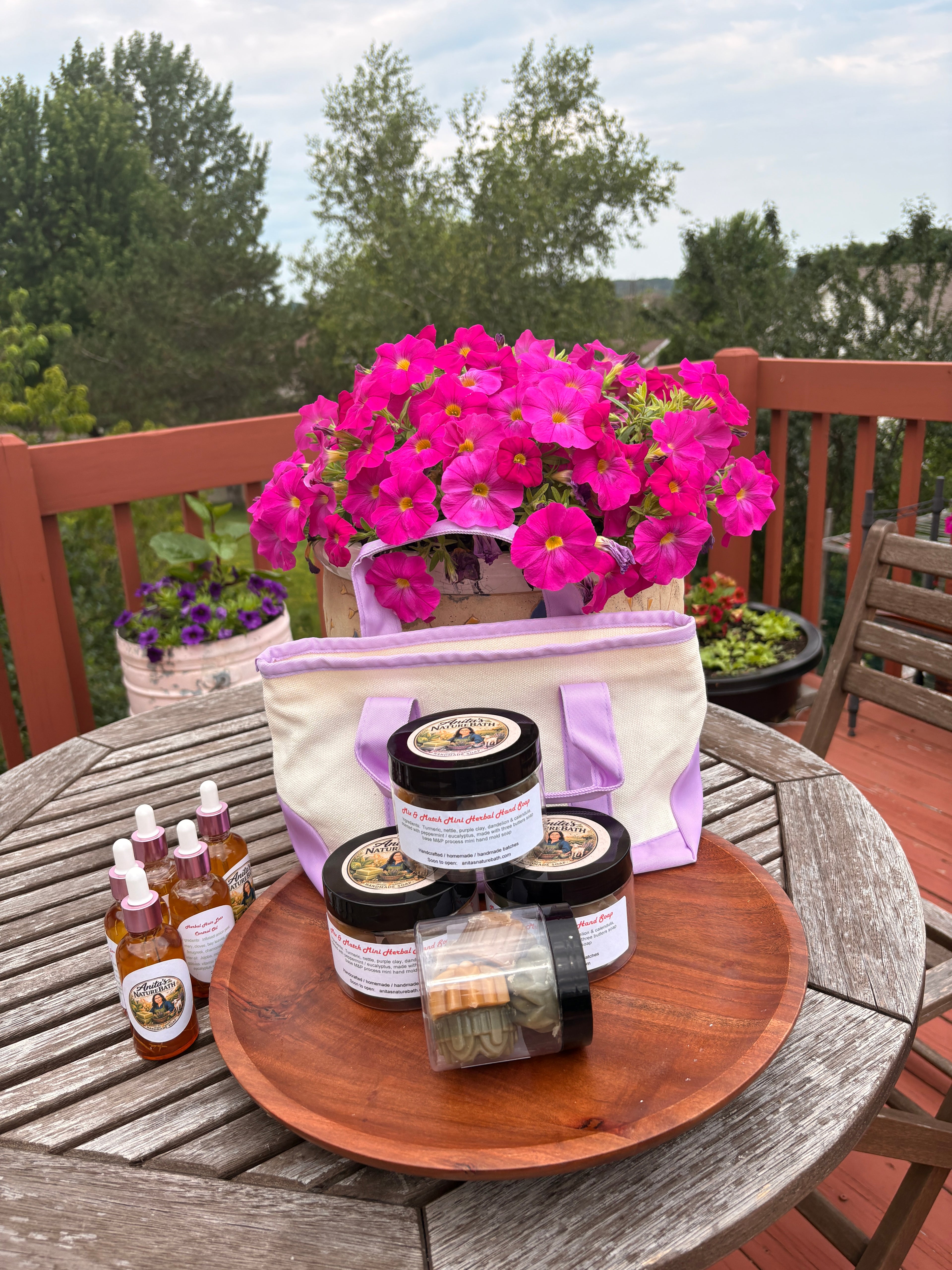 Mix & Match Mini Herbal Hand Soap