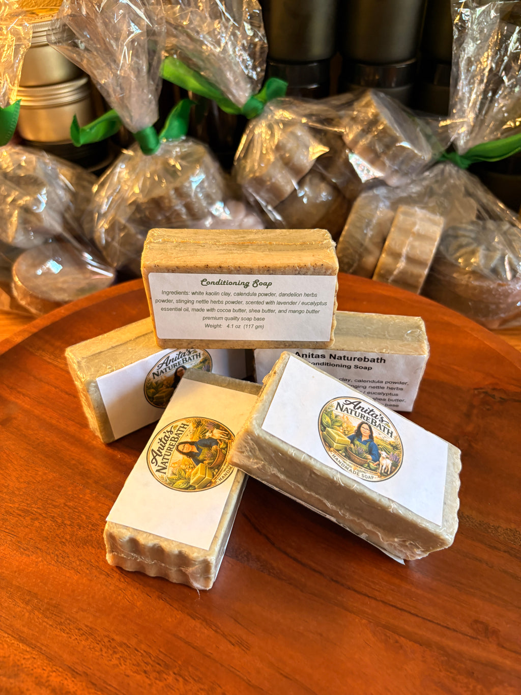 Conditioning  Soap Economy Bundle Pack — Botanical Plant-Based Soap of 5