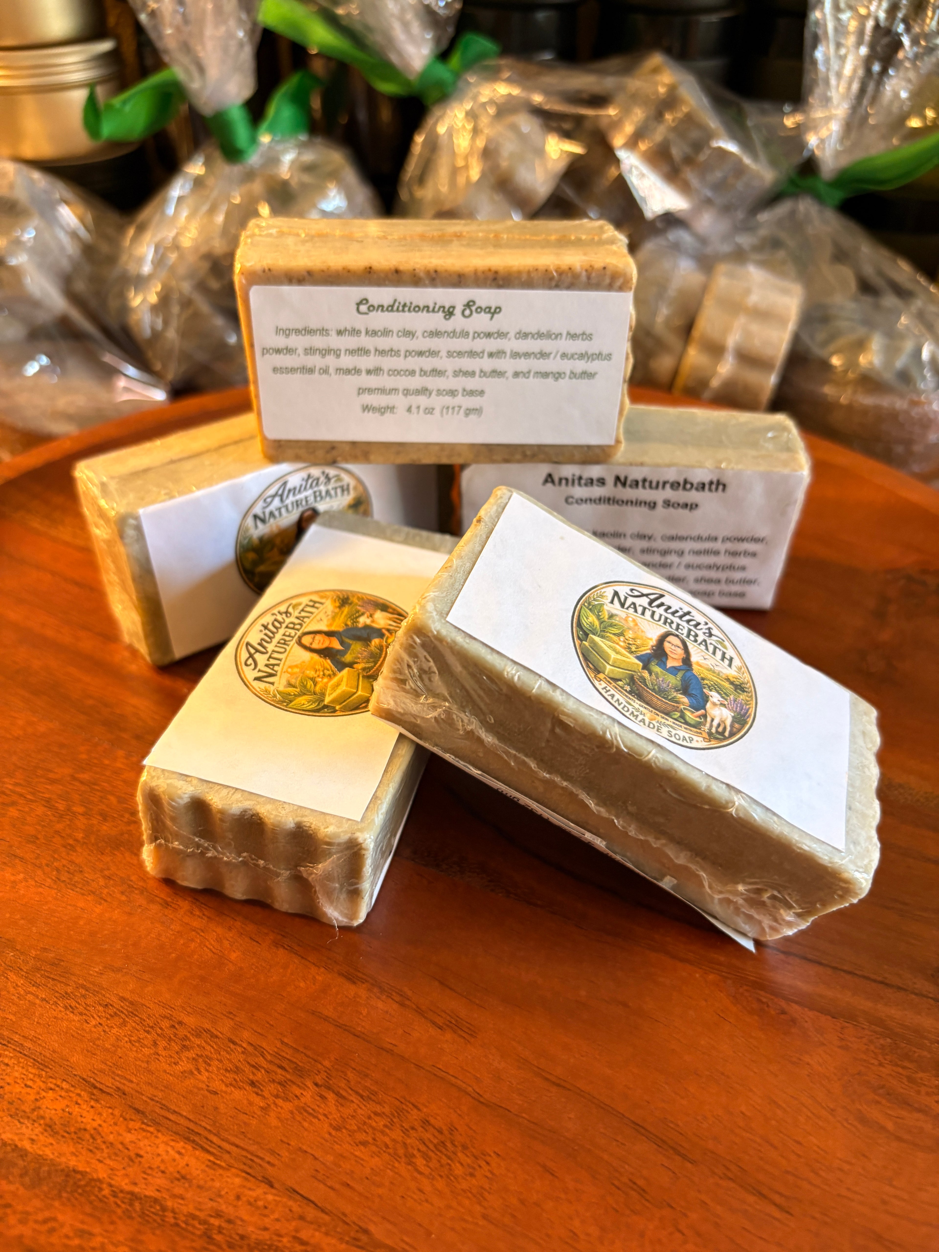 Conditioning  Soap Economy Bundle Pack — Botanical Plant-Based Soap of 5